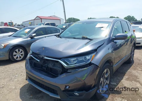 2018 Honda Cr-V Ex из США, поврежденный, VIN 7FARW1H50JE024253